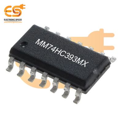 MM74HC393MX Counter IC Binary 2 Element 4-Bit Negative Edge 14-SOIC